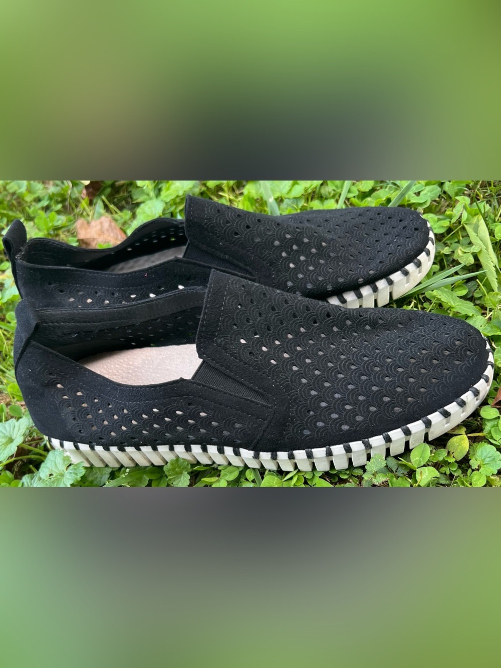 Ilse Jacobsen Slip On Black Tulip 
Shoes 41/ 10.5-11